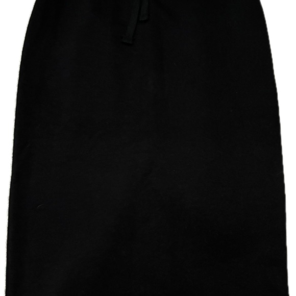 ZARA Plush Black Midi Skirt - Picture 4 of 6